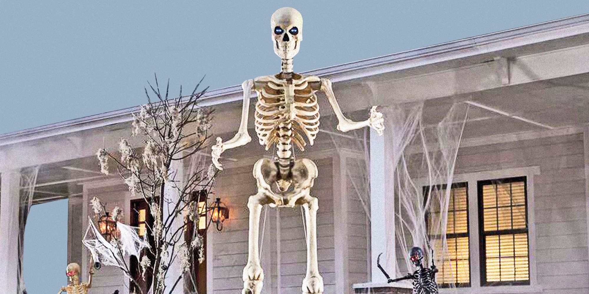 How 12 Foot Skeleton from Home Depot Went Viral for Halloween 2020