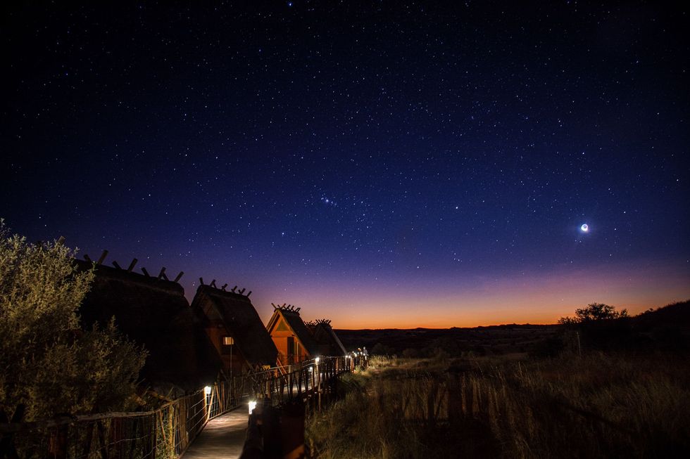 Het Kalahari Heritage Park is een van de donkerste plekken ter wereld