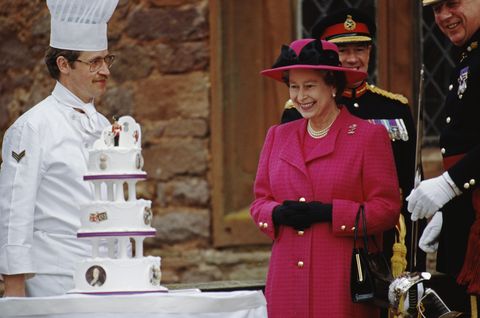 Queen's Birthday Cake