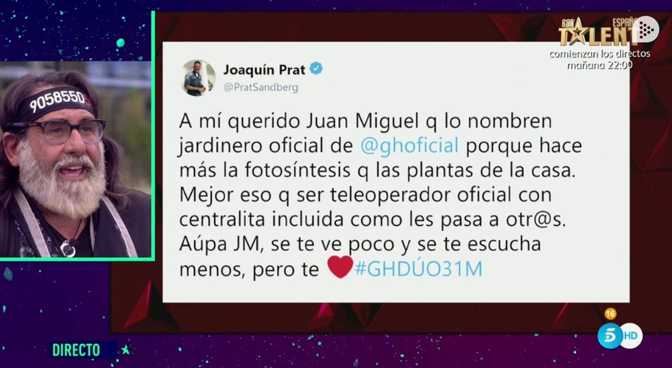 Los cinco finalistas de 'GH Dúo' reciben mensajes de apoyo de rostros conocidos