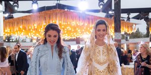 fiesta princesa rajwa nuera rania de jordania