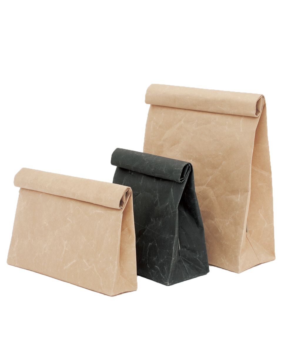 a couple of brown bags