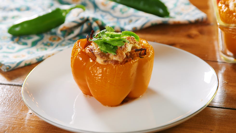 Dish, Food, Cuisine, Ingredient, Stuffed peppers, Produce, Punjena paprika, 