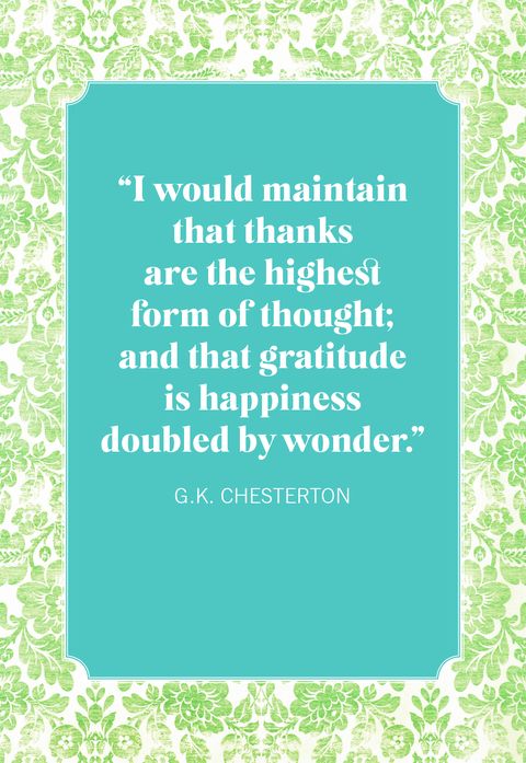gk chesterton gratitude quotes