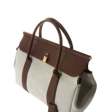 a brown handbag with a strap