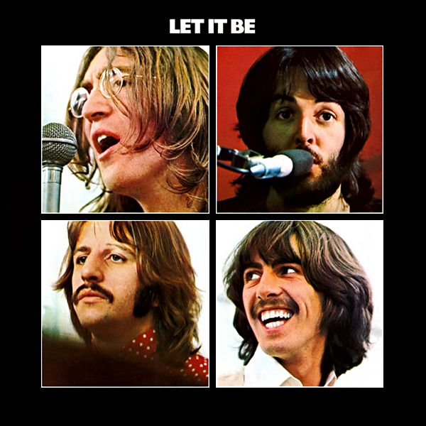 portada de 'let it be' de the beatles