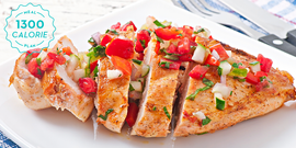 1300 calorie meal plan