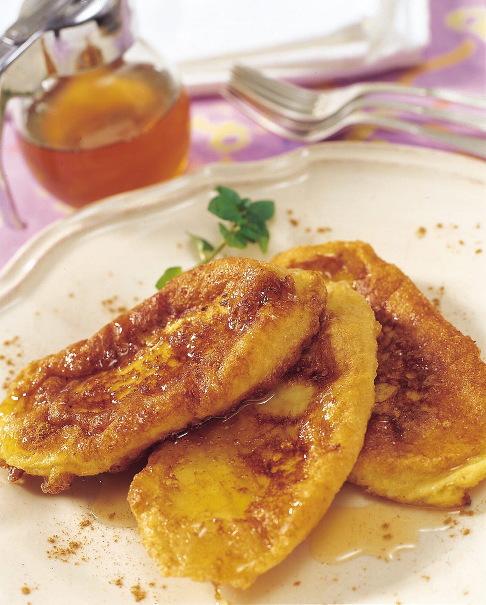 torrijas con almíbar