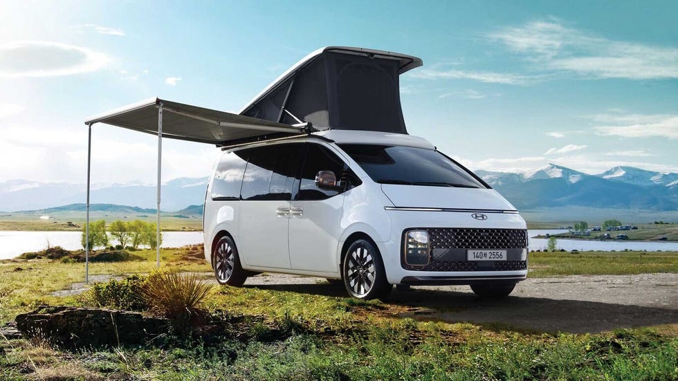 furgoneta hyundai staria lounge camper
