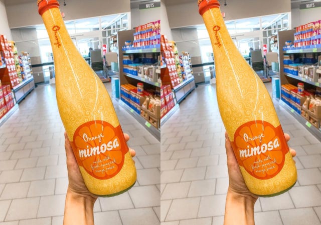aldi orange mimosa