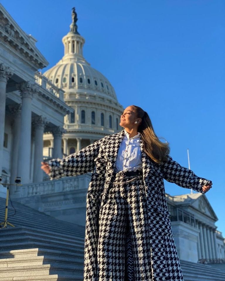 jennifer lopez joe biden inauguration