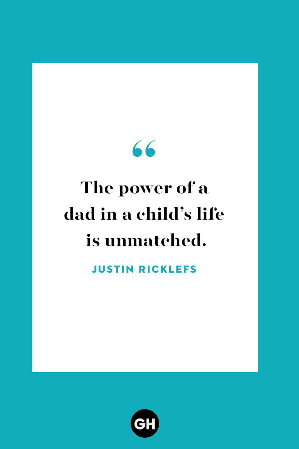 stepdad quotes justin ricklefs