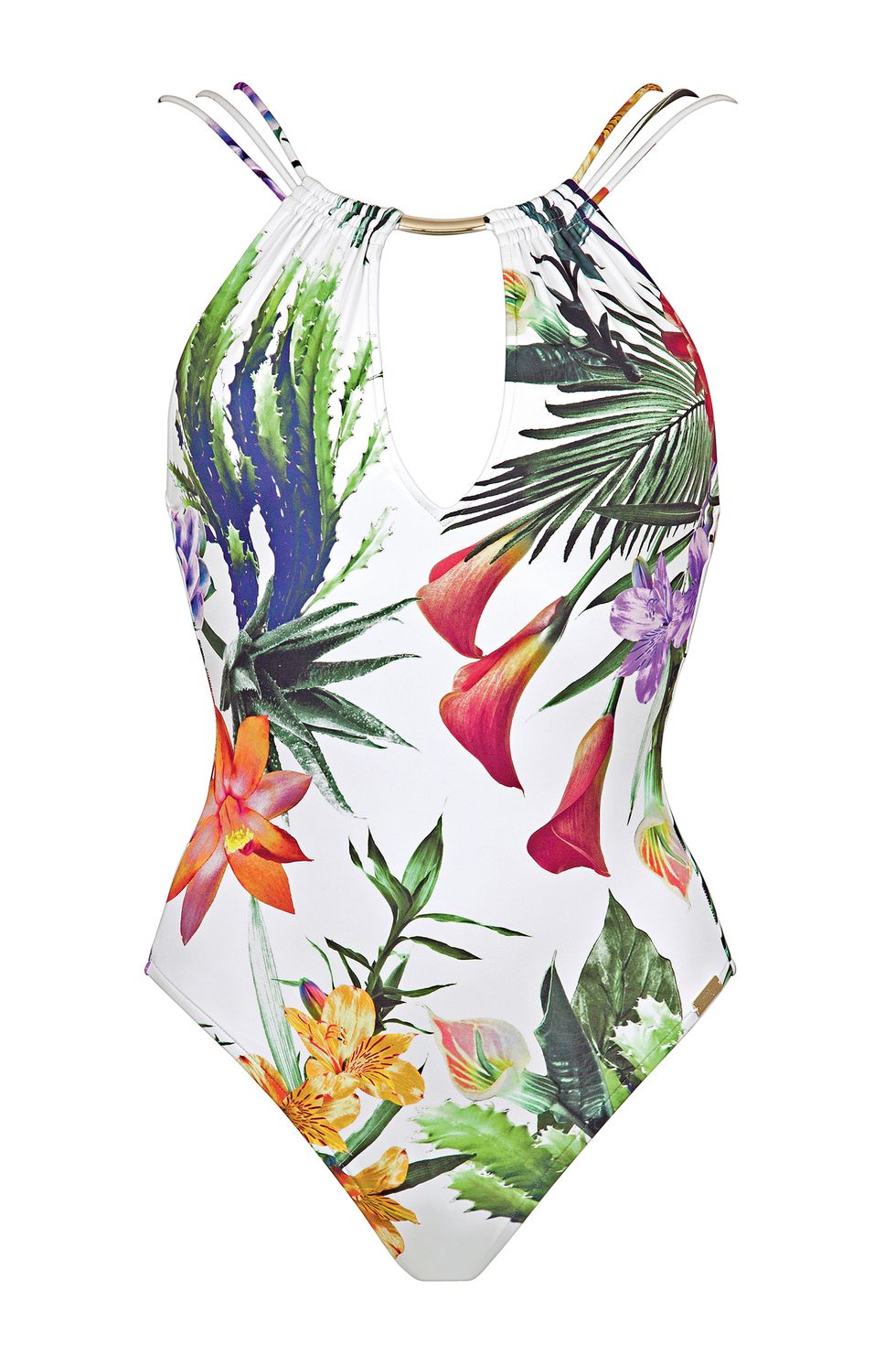 Costume intero a fiori tropical Maryan Mehlhorn