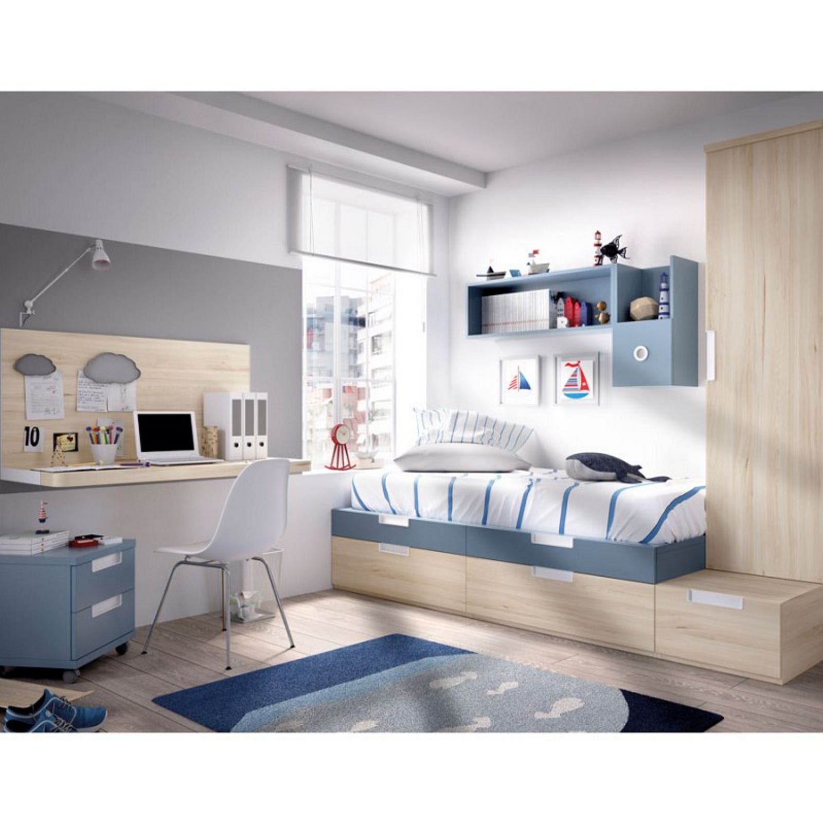 dormitorios juveniles para adolescentes creativas conjunto muebles enamobel
