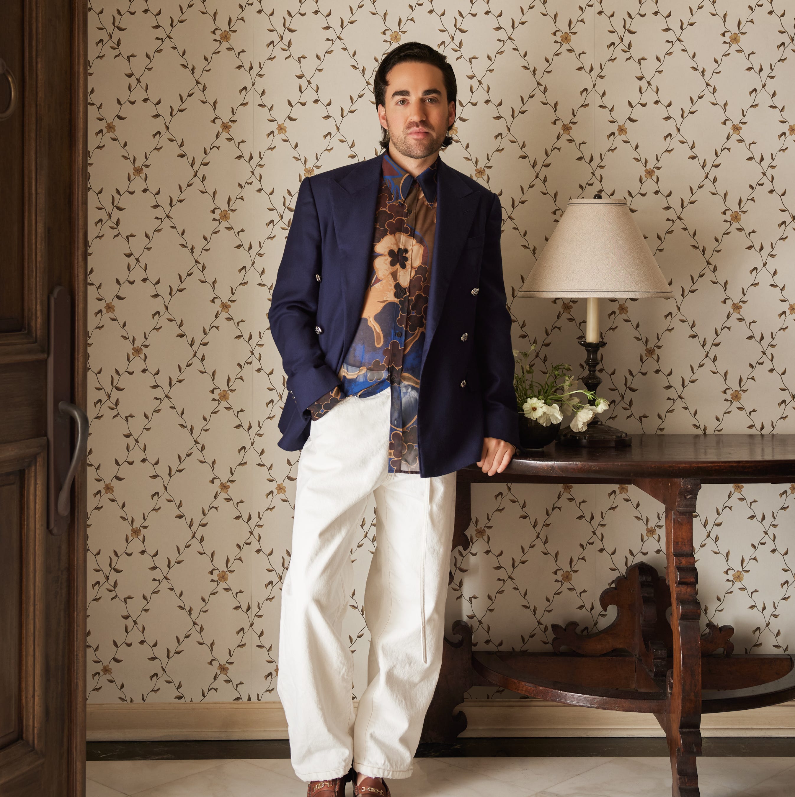Celebrity Decorator Jake Arnold Unrolls His Latest Rug and Wallpaper Collection