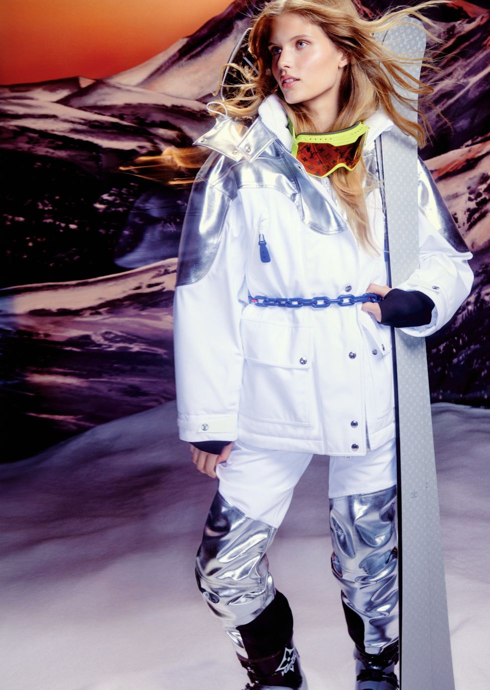 LV Ski: a la nieve con Louis Vuitton. 