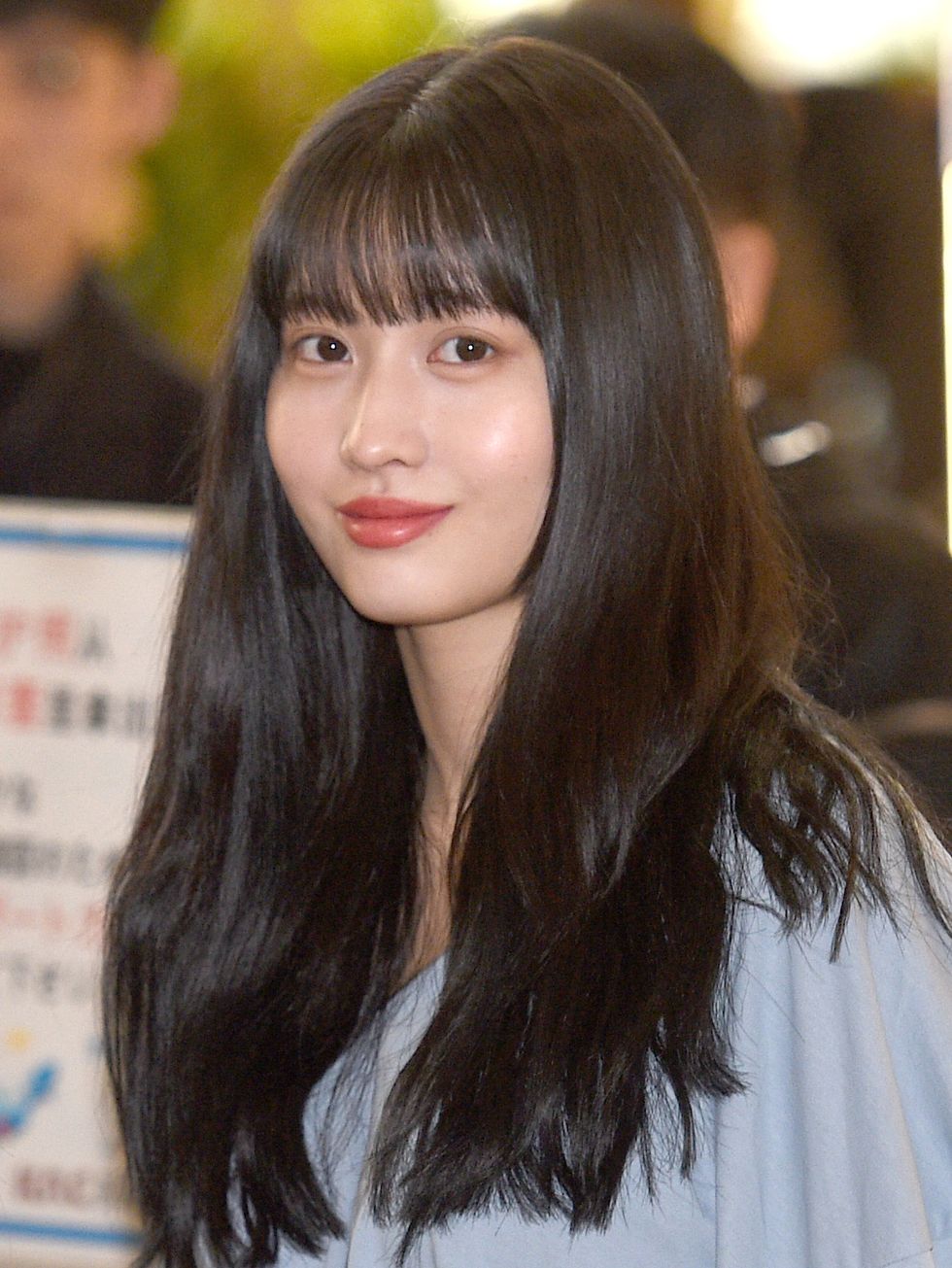 momo of twice at gimpo international airport off to tokyo on march 8 in seoul, south korea 201938