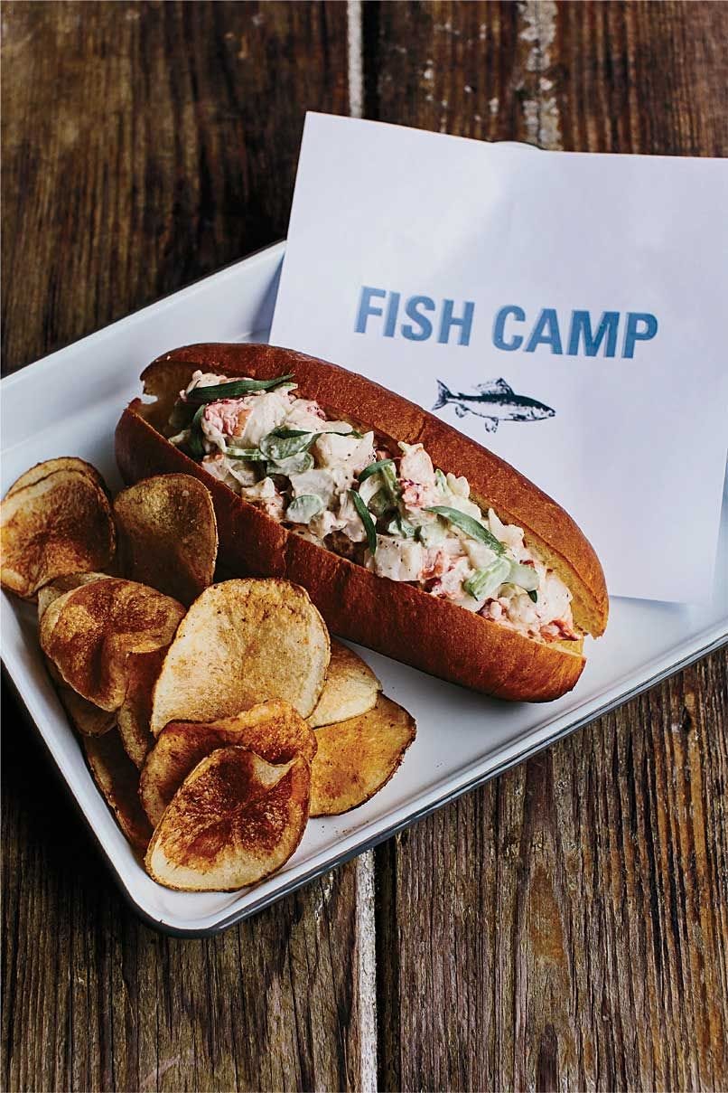 lobster salad sandwiches on brioche