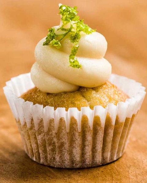 mini dark stormy cupcakes with rum frosting