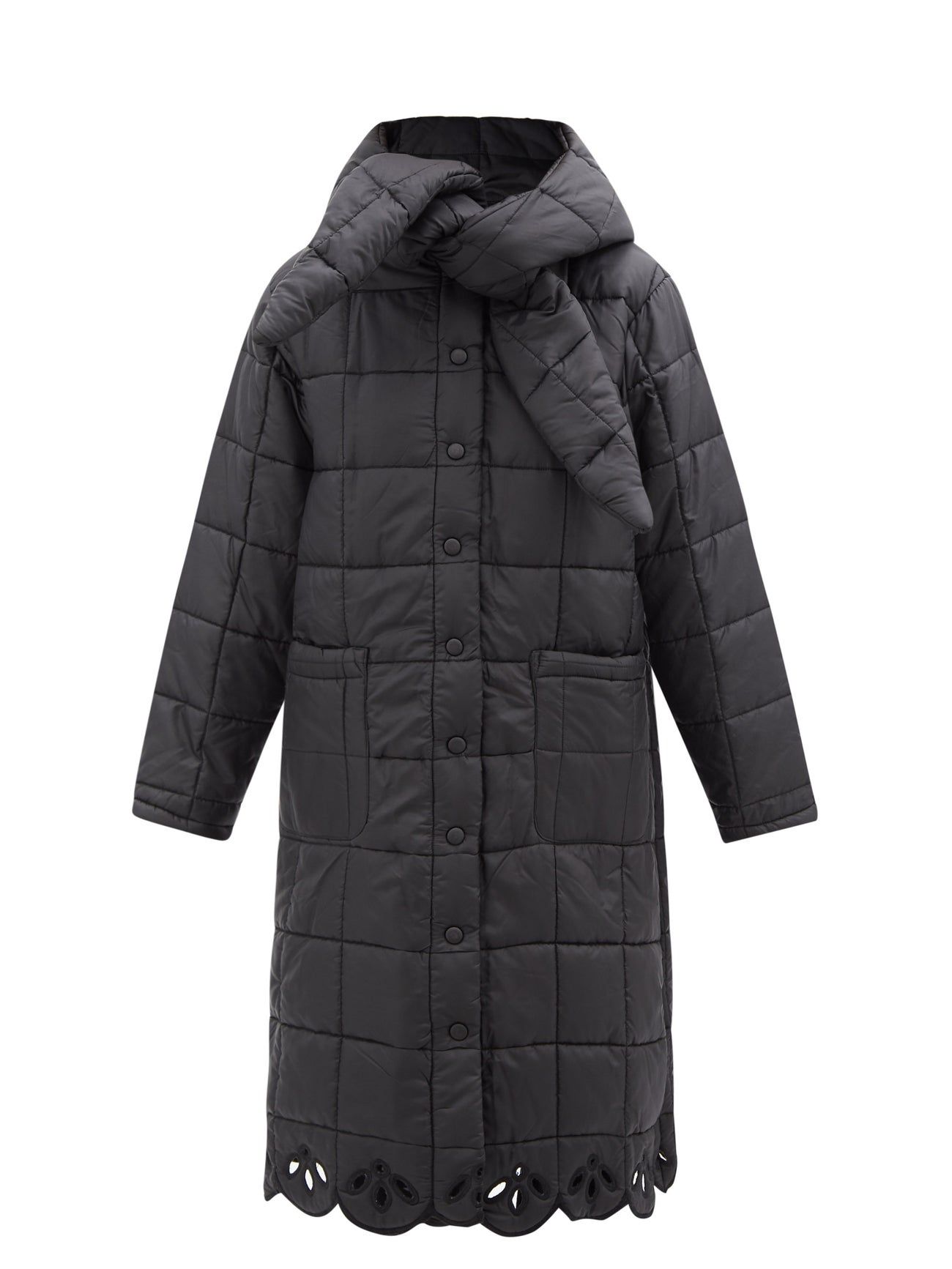MAX MARA ベルテッド ダウンジャケット Aライン 女優襟 ブラウン 40 40代に人気のレディースダウンジャケット ハイブランド
