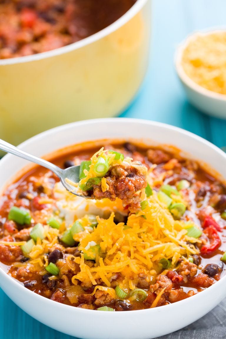 slow cooker turkey chili