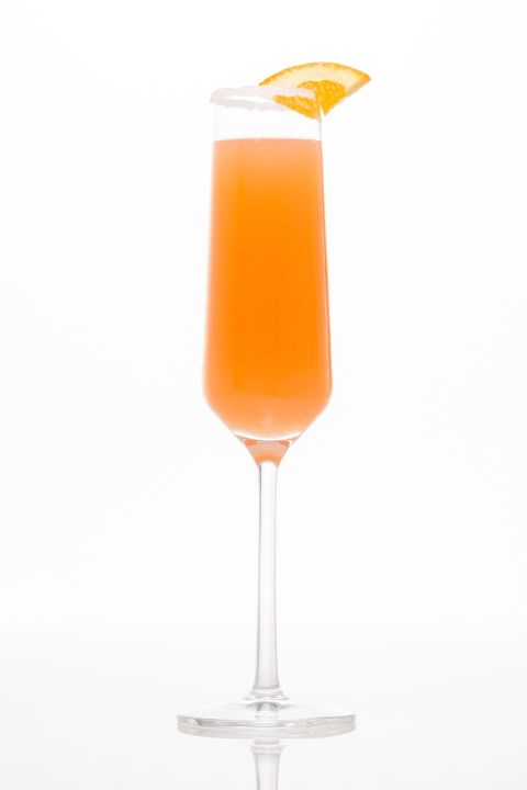 Drink, Juice, Orange drink, Alcoholic beverage, Bellini, Cocktail, Non-alcoholic beverage, Orange juice, Fuzzy navel, Distilled beverage, 