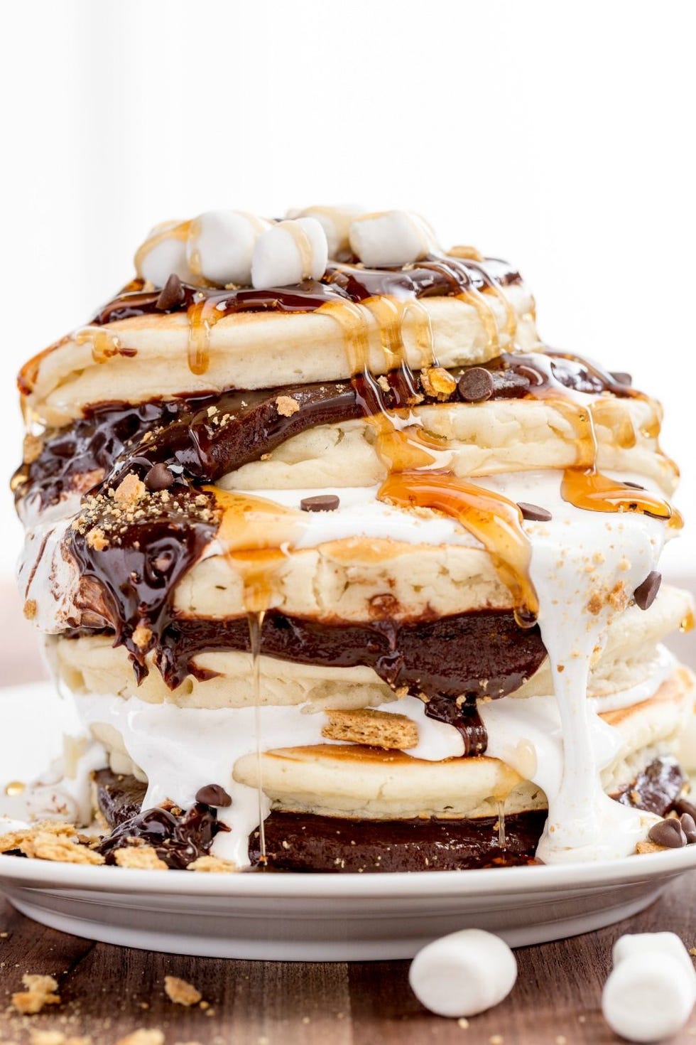 s'mores pancakes