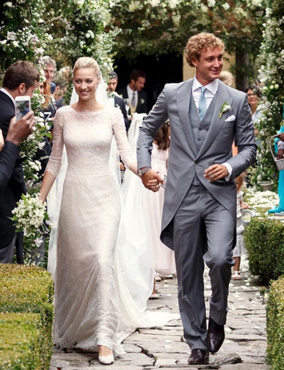 Wedding dress, Photograph, Gown, Bride, Bridal clothing, Dress, Suit, Clothing, Ceremony, Wedding, 