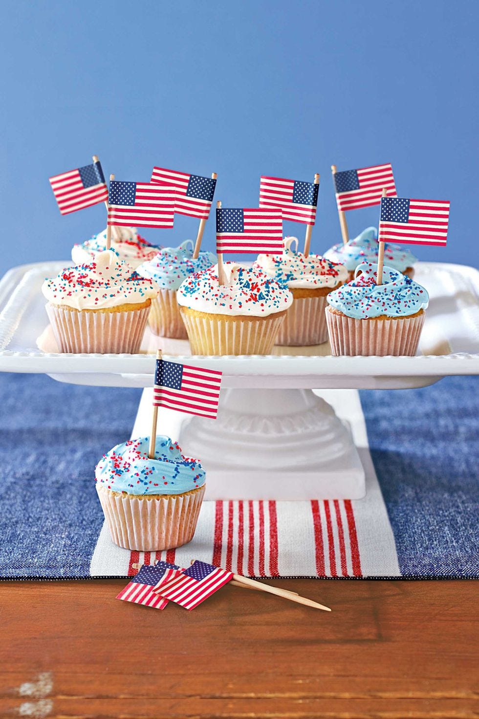 patriotic cupcakes