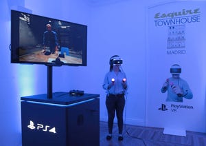 Así funciona (en primera persona) los juegos de realidad virtual de PlayStation. 