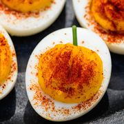 Pumpkin Deviled Eggs — Delish.com