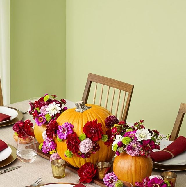 30 Best Thanksgiving Centerpieces - DIY Ideas for Fall Table ...