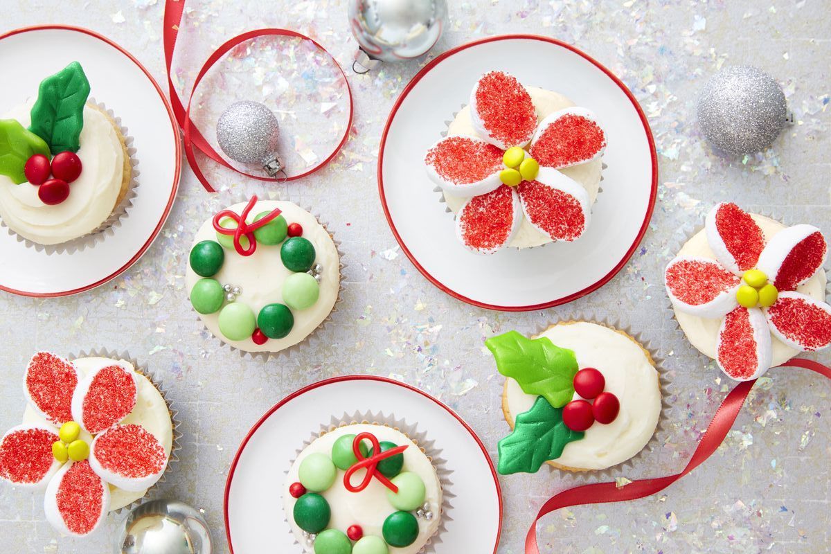 16 Christmas Pull Apart Cupcake Designs And Decorations - YouTube
