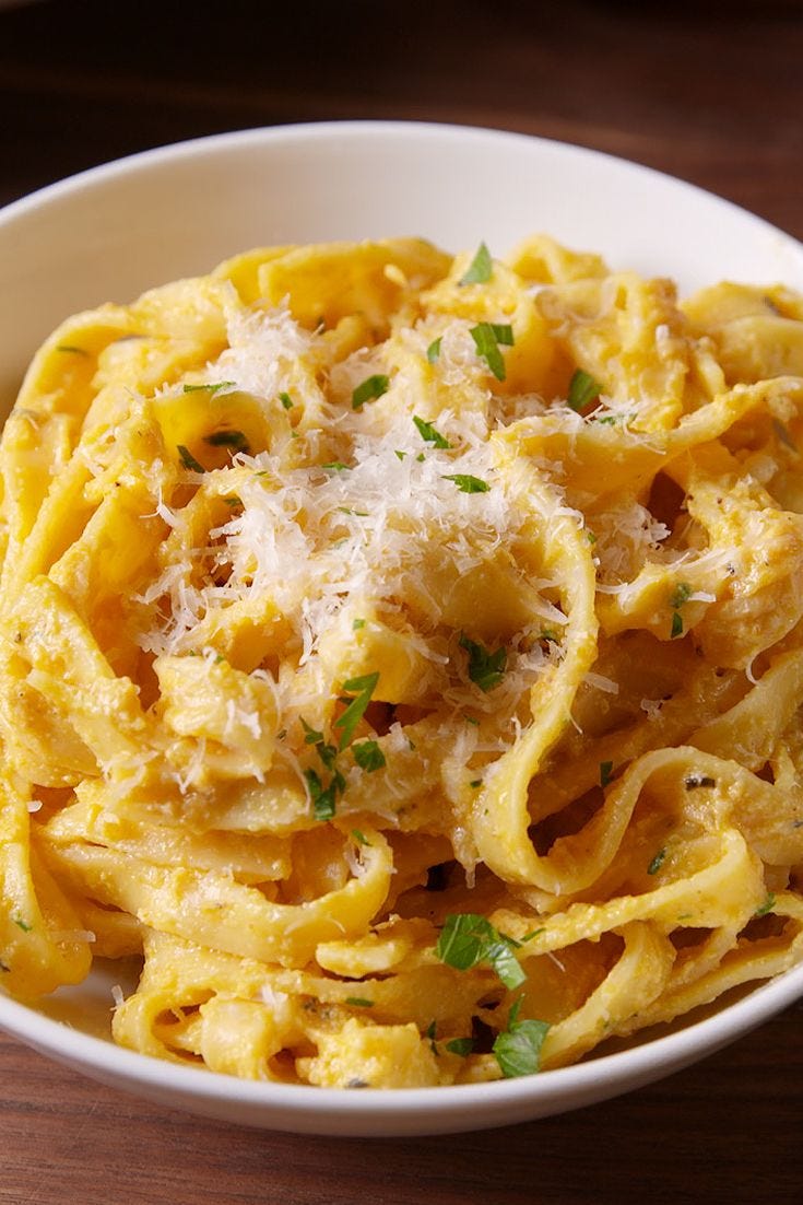 pumpkin alfredo