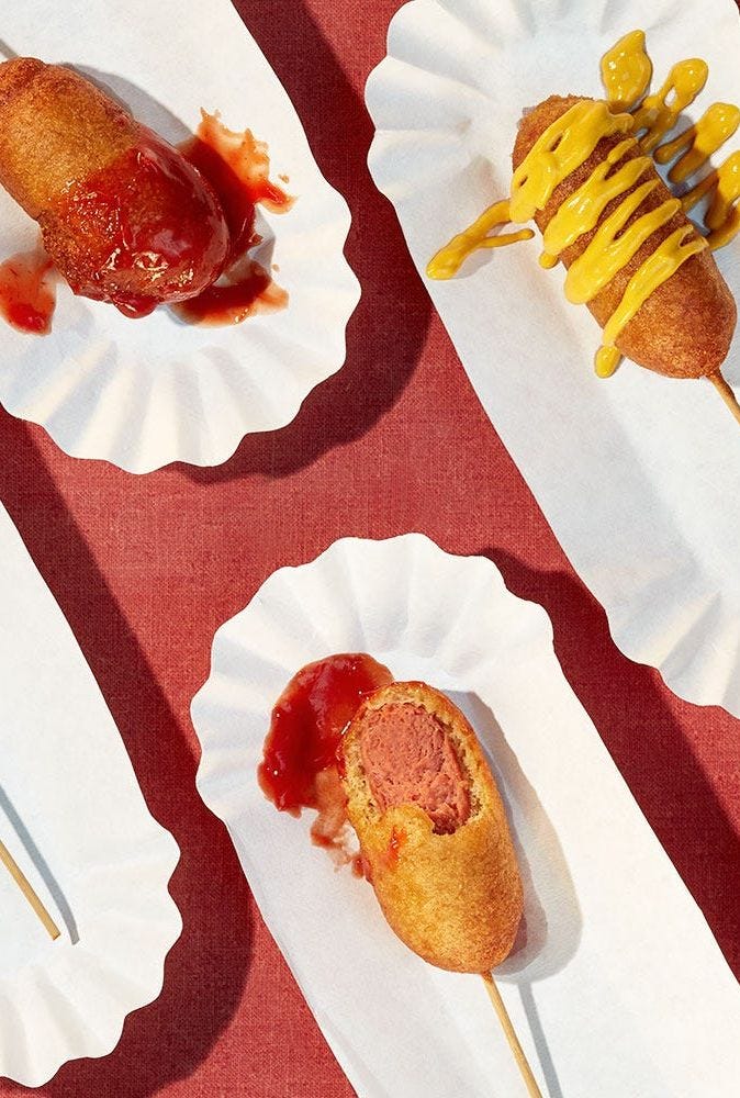 mini corn dogs