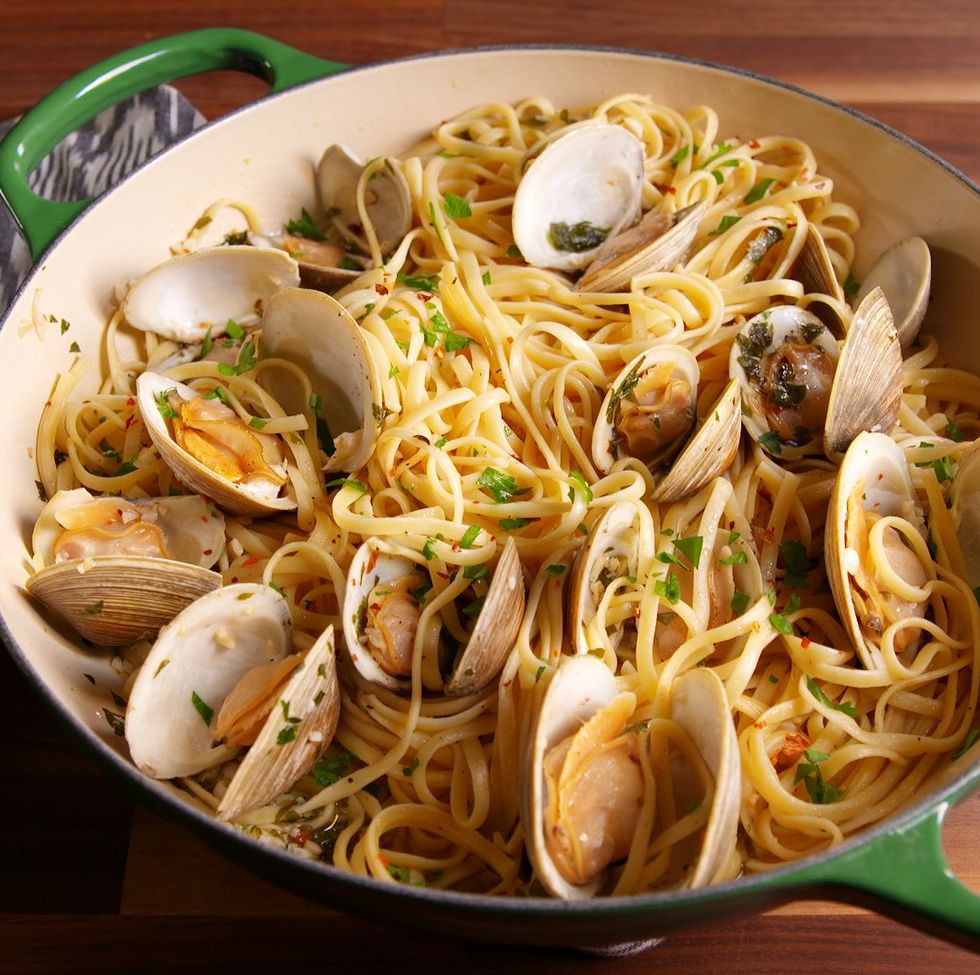 linguine with clams