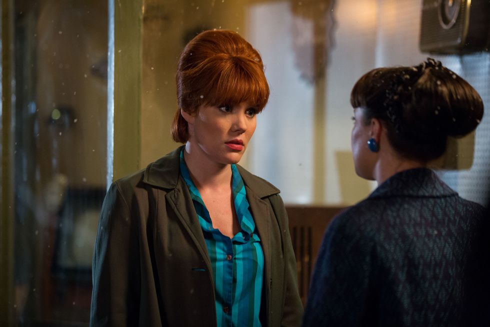 Emerald Fennell in Call the Midwife 