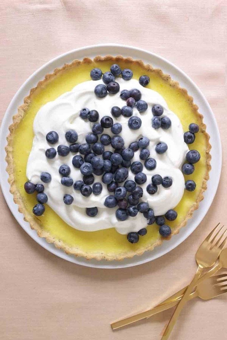 lemon poppy seed tart