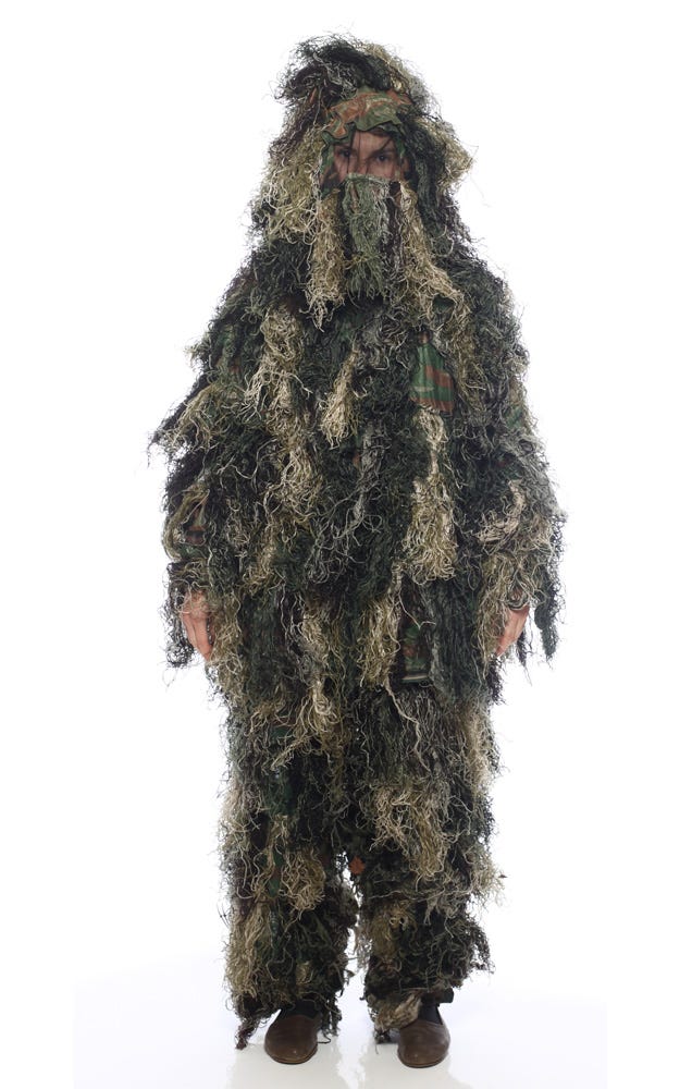 Gillie suit costume