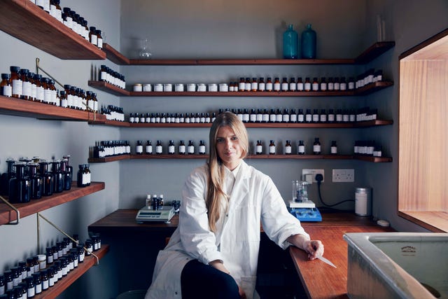 british perfumer lyn harris in her marylebone atelier
