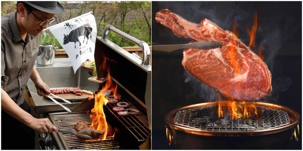 Barbecue, Grilling, Barbecue grill, Cooking, Outdoor grill, Roasting, Food, Grillades, Cuisine, Churrasco food, 