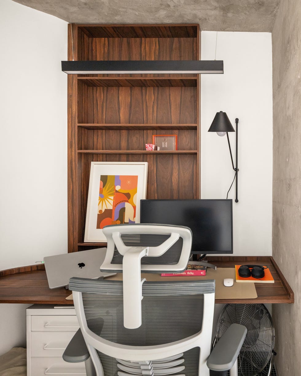 apartamento de 92 metros convertido en un hogar funcional con curvas, ceramica y una cocina suspendida