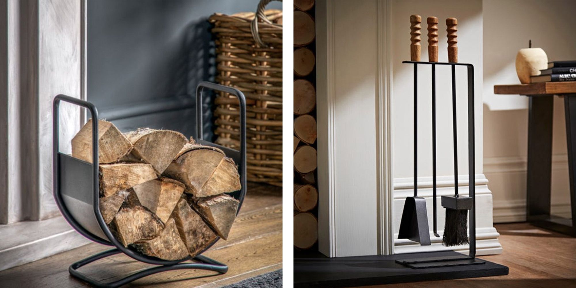 15+ Modern Fireplace Tools to Help You Stay Cozy All Winter Long