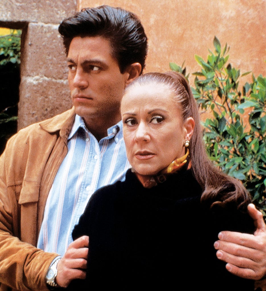 Fernando Colunga y Laura Zapata