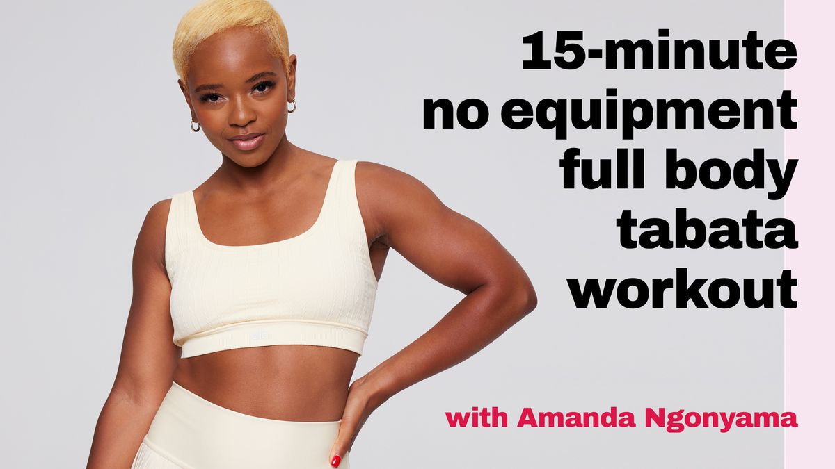 preview for 15-minute full-body tabata workout with Amanda Ngonyama