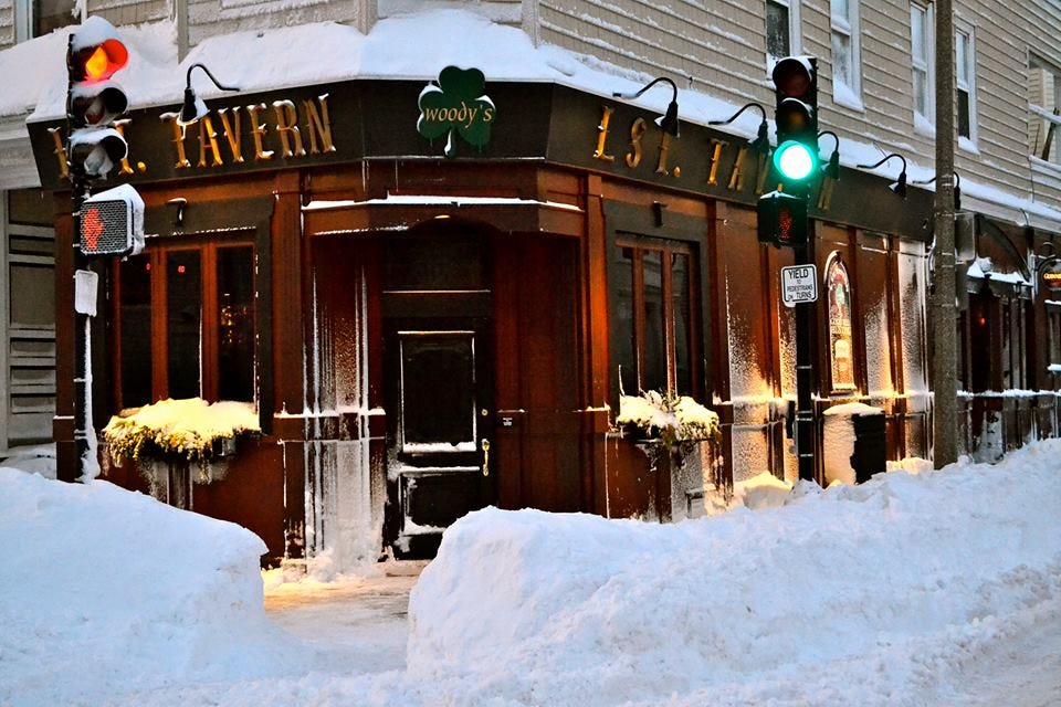 Winter, Snow, Building, Home, 