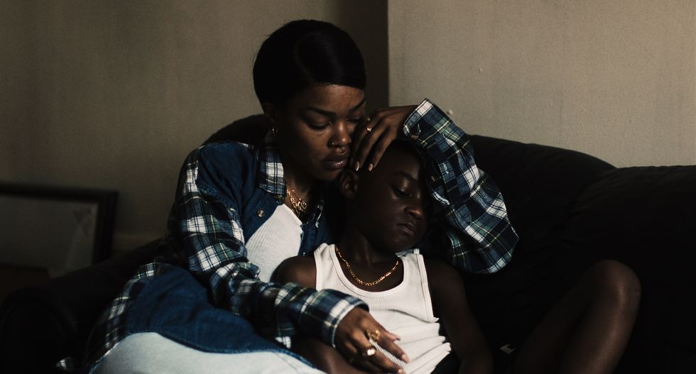 teyana taylor stars as inez de la paz and aaron kingsley adetola stars as six year old terry in a thousand and on