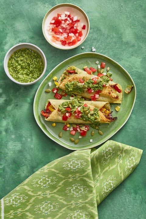 gluten free meals - Enchiladas with Pumpkin Seed Salsa gluten free meals enchiladas with pumpkin seed salsa