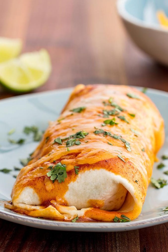 Cheesy Baked Burritos cheesy baked burritos