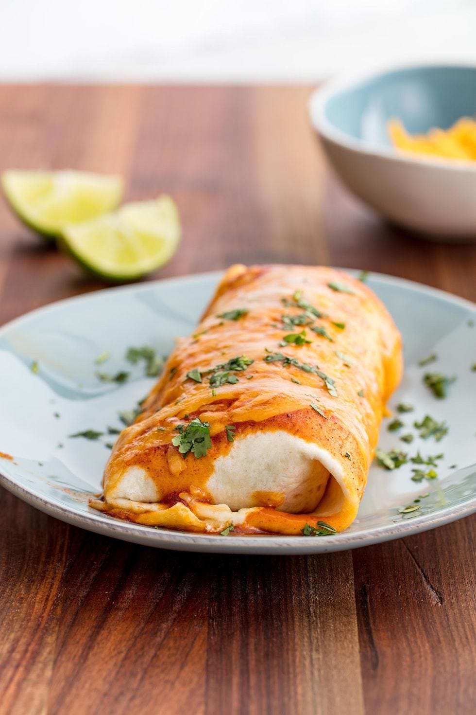 cheesy baked burritos
